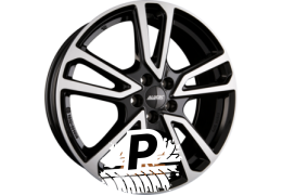 ALUTEC TORMENTA Diamant-Schwarz Frontpoliert 7.50 x 17 ET 50 5x108