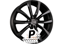 MAK WOLF Gloss Black 7.50 x 17 ET 45 5x108 MAK WOLF Gloss Black 7.50 x 17 ET 45 5x108