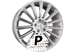 CARMANI CA 17 FRITZ White Silver 8.00 x 18 ET 45 5x112