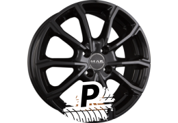 MAK DAVINCI Gloss Black 7.00 x 18 ET 43 5x112 MAK DAVINCI Gloss Black 7.00 x 18 ET 43 5x112