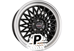 BORBET B Black Rim Polished 7.00 x 17 ET 30 4x100