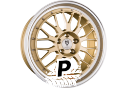 MB-DESIGN LV1 Gold glänzend Poliert GO4 8.50 x 19 ET 35 5x114.3