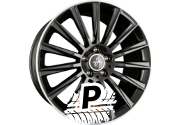 KESKIN KT18 TURBO Black Lip Polished (BLP) 8.50 x 19 ET 30 5x112