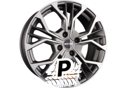 GMP Italia MATISSE Matt Anthracite Diamond 7.00 x 17 ET 18 4x108