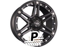 RID R01 Matte Black + Chrome Inserts 9.00 x 18 ET 10 6x139.7