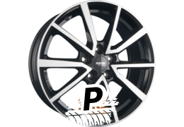 PLATIN P 95 Diamant Schwarz Frontpoliert 6.50 x 16 ET 45.00 5x114.3