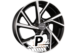 MAK KASSEL Black Mirror Face 8.00 x 18 ET 33.00 5x110