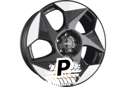 ALUTEC SOLAR Diamant-Schwarz Frontpoliert 8.00 x 19 ET 49.00 5x112