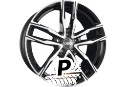 DBV VIENNA II Schwarz Glänzend Frontpoliert 8.50 x 19 ET 45.00 5x114.3 DBV VIENNA II Schwarz Glänzend Frontpoliert 8.50 x 19 ET 45.00 5x114.3