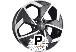 PLATIN P 104 Black Polished 8.00 x 19 ET 45.00 5x112