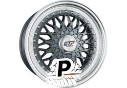 GTP WHEELS GTP 072 Grau Felgenbett Poliert 7.50 x 17 ET 35.00 4x100