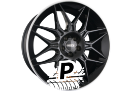 DOTZ LONGBEACH DARK - Schwarz Glänzend Poliertes Horn 9.00 x 20 ET 33.00 5x112 DOTZ LONGBEACH DARK - Schwarz Glänzend Poliertes Horn 9.00 x 20 ET 33.00 5x112