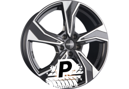 DEZENT KB DARK - Schwarz Frontpoliert 6.50 x 16 ET 46.00 5x112 DEZENT KB DARK - Schwarz Frontpoliert 6.50 x 16 ET 46.00 5x112