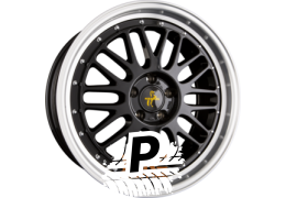 KESKIN KT22 RETRO Black Lip Polished (BLP) 8.50 x 19 ET 30 5x112