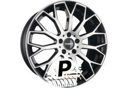 CARMANI CA 22 FRANZ Black Polished 8.00 x 19 ET 38.00 5x112