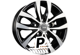 MAK LOAD 5 Black Mirror Face 6.50 x 16 ET 60.00 5x160