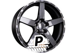 DOTZ MARINABAY DARK - Gunmetal Poliertes Horn 8.50 x 18 ET 45.00 5x112