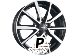 PLATIN P 95 Diamant Schwarz Frontpoliert 6.50 x 16 ET 43.00 5x112