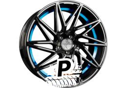 KESKIN KT20 FUTURE Black Painted Blue Inside (BPBI) 8.50 x 20 ET 45.00 5x112