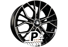 itWHEELS TIARA Glanzschwarz Poliert 8.00 x 19 ET 45.00 5x114.3