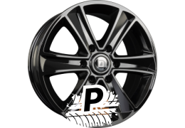 DIEWE WHEELS MAMMUT 6 NERO S - Schwarz Glanz 8.00 x 18 ET 50.00 6x130