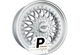 GTP WHEELS GTP 072 Silber Felgenbett Poliert 8.50 x 17 ET 35.00 4x100