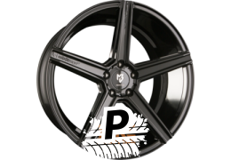 MB-DESIGN KV1 Glanzschwarz - Schwarz glänzend lackiert 9.50 x 19 ET 20 5x120