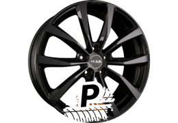 MAK WOLF Gloss Black 7.50 x 18 ET 48 5x114.3 MAK WOLF Gloss Black 7.50 x 18 ET 48 5x114.3