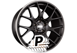 BBS CH-R Schwarz Matt mit Edelstahl Anfahrschutz 8.50 x 19 ET 30 5x112