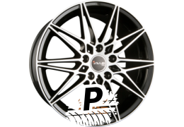 AVUS Racing AC-MB5 Black Polished 8.50 x 19 ET 47 5x112