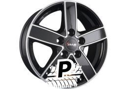 AVUS Racing AC-V51 Black Polished 6.50 x 16 ET 50.00 5x114.3