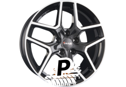 AVUS Racing AC-519 Black Polished 7.50 x 18 ET 45.00 5x108
