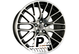 DIEWE WHEELS FINA NERO MACHINED - Schwarz Matt Frontpoliert 10.00 x 22 ET 35.00 5x108