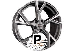 AVUS Racing AF20 Matt Anthracite Polished 9.00 x 21 ET 37.00 5x112