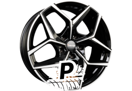 AVUS Racing AC-523 Black Polished 8.50 x 19 ET 39.50 5x112