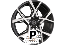 BARRACUDA PROJECT X Black Brushed Surface 10.00 x 22 ET 30.00 5x112 BARRACUDA PROJECT X Black Brushed Surface 10.00 x 22 ET 30.00 5x112