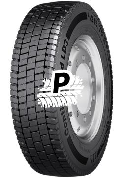 CONTINENTAL HYBRID LD3 225/75 R17.50 129/127M M+S